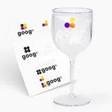 Taça de Vinho 250ml e 1 Folha A3 DTF-UV