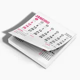 Bloco de Calendário para Postal 2025