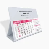 Calendário de Mesa PVC