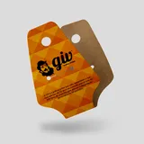Cartela Gravatinha 1 Par de Brinco 1 Colar
