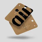 Cartela para Bijuterias 3 Pares de Brincos 1 Colar