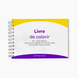 Livro de Colorir A5 (capa) - Tipo Bobbie goods - Calculo 264.543