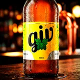 Rótulo para Garrafa de Cerveja