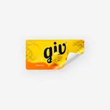 Rótulo para Garrafa de Suco