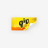 Rótulo para Garrafa de Suco