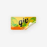 Rótulo para Garrafa de Suco
