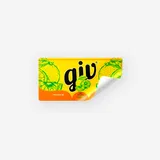 Rótulo para Garrafa de Suco