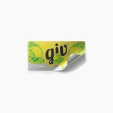 Rótulo para Garrafa de Suco