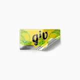 Rótulo para Garrafa de Suco