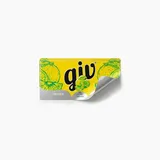 Rótulo para Garrafa de Suco
