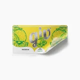 Rótulo para Garrafa de Suco