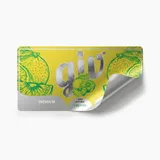Rótulo para Garrafa de Suco