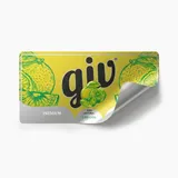 Rótulo para Garrafa de Suco