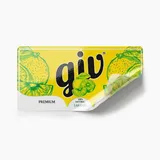 Rótulo para Garrafa de Suco