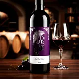 Rótulo para Garrafa de Vinho
