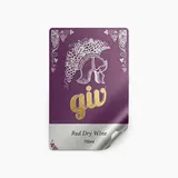 Rótulo para Garrafa de Vinho