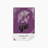 Rótulo para Garrafa de Vinho
