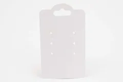 Tag Cartela Capelinha para Brincos 3 Pares