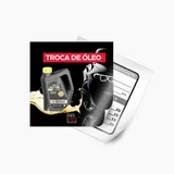 Adesivo Troca de Óleo
