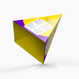 Calendário de Mesa Pirâmide Simples