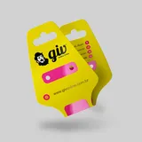 Tag Cartela Gravatinha 1 Par de Brinco 1 Colar