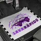 Tapete de Papel para Lava-Rápido Personalizado