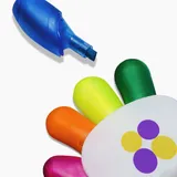 Kit Marca Texto Multicores