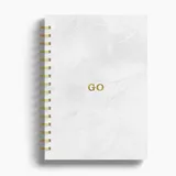 Agenda Premium Diária Mármore Branco