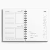 Agenda Premium Diária Executivo Camurça