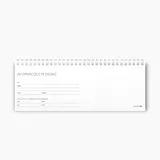 Agenda Premium Teclado Executivo Camurça