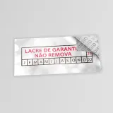 Etiqueta Lacre de Garantia VOID