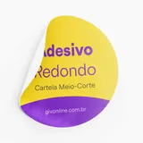 Adesivo Redondo