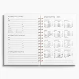Agenda Premium Semanal Executivo Azul