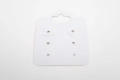 Tag Cartela Capelinha para Brincos 3 Pares