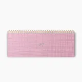 Agenda Premium Teclado Linho Rose