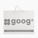 Sacola em Papel Personalizado em Silk - Basic