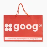 Sacola em Papel Personalizado em Silk - Basic