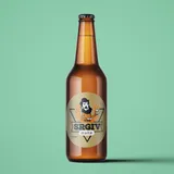 Rótulo para Cerveja Artesanal Redondo