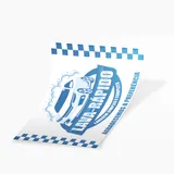 Tapete de Papel para Lava-Rápido Sem Personalização
