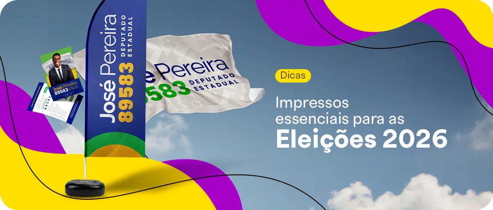 Impressos mais pedidos nessas Eleições 2026
