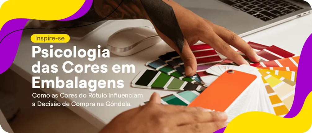 Psicologia das Cores em Embalagens: Como as cores dos Rótulos influenciam a decisão de compra na gôndola