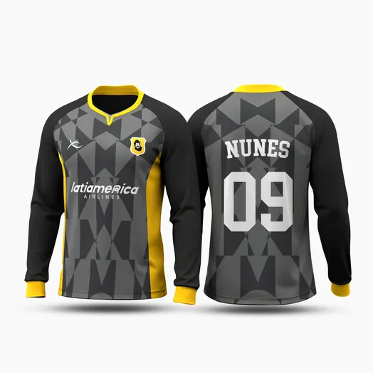 Camisa Futebol York Manga Longa