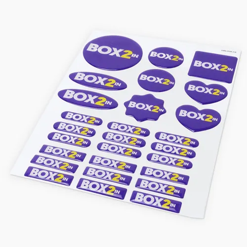 Adesivo Resinado Personalizado