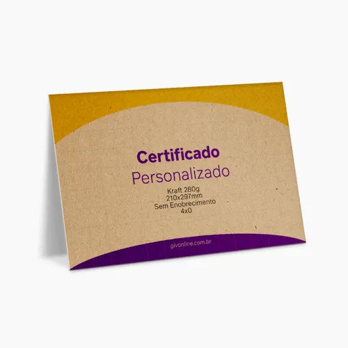 Certificado Personalizado