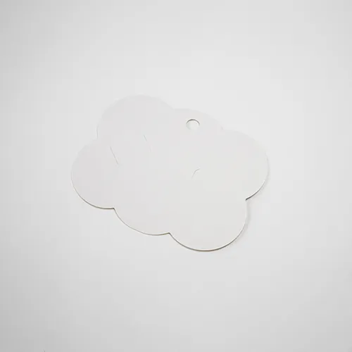 Tag Nuvem para Laço ou Presilha Padrão