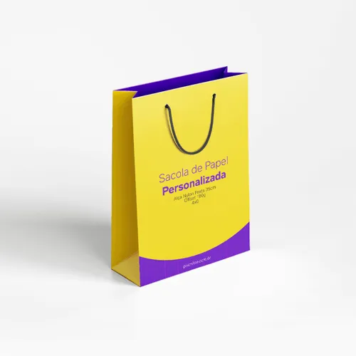 Sacola de Papel Personalizada