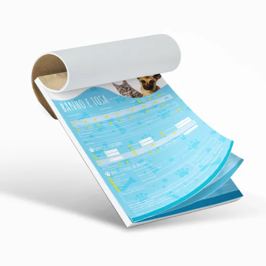 Bloco Checklist Banho e Tosa