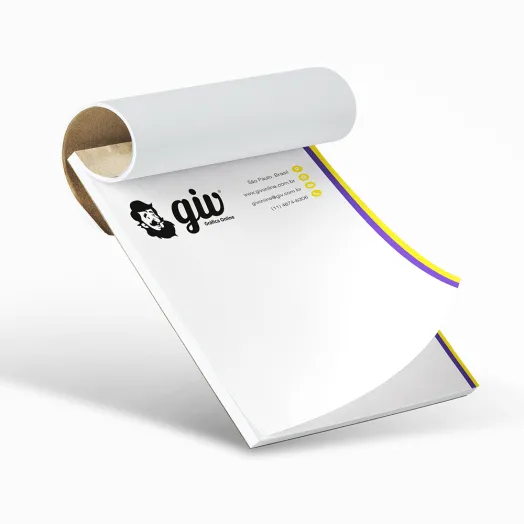 Talão de Pedido Personalizado