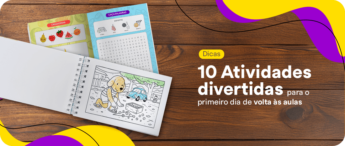 10 Atividades divertidas para as volta às aulas 10 Atividades divertidas para as volta às aulas