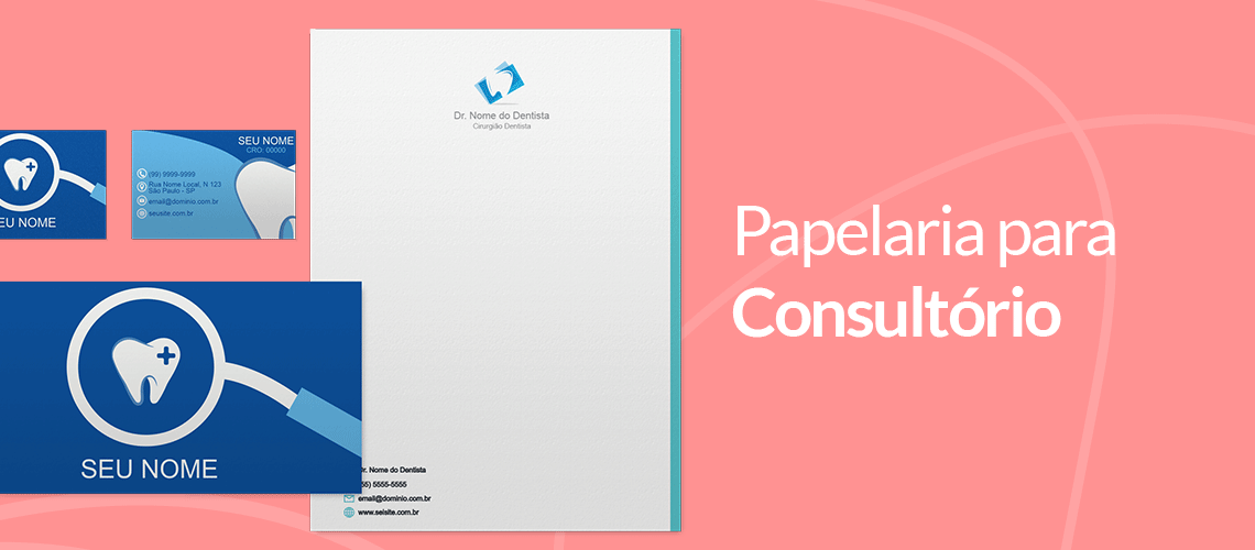 Papelaria para consultório odontológico Papelaria para consultório odontológico